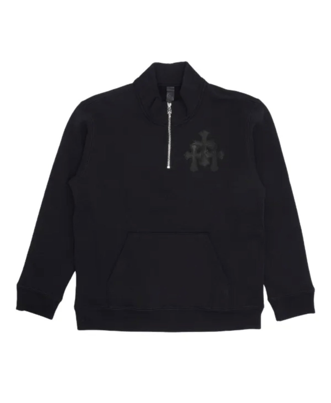 Chrome hearts paper jam quarter zip