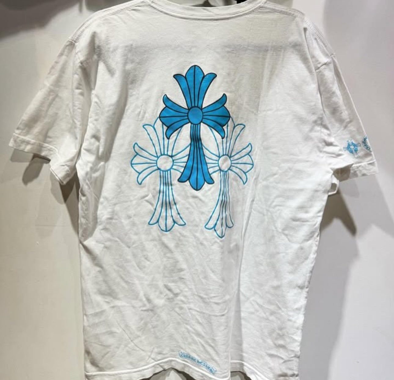 Chrome hearts triple cross tee (white)