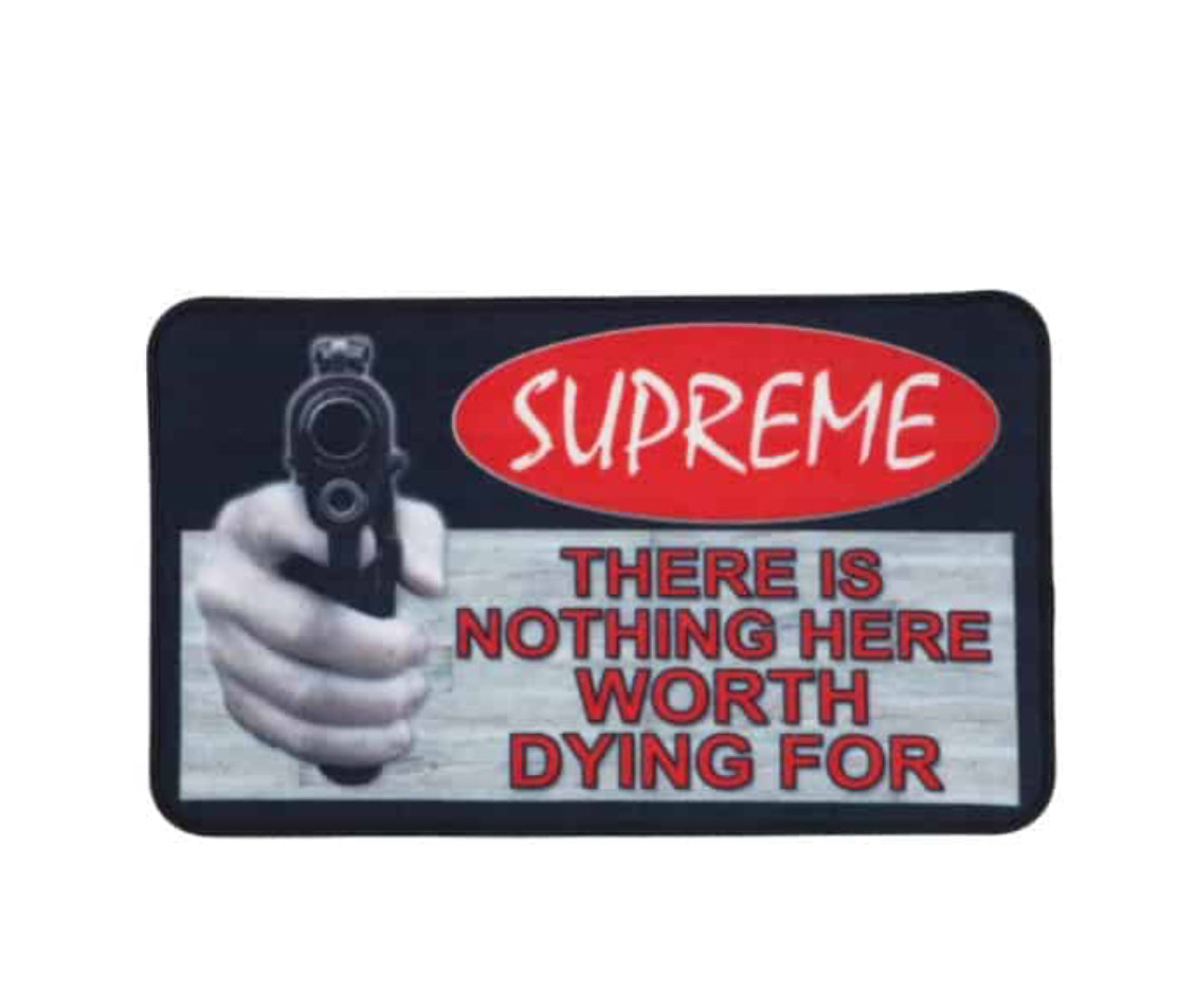 Supreme welcome mat