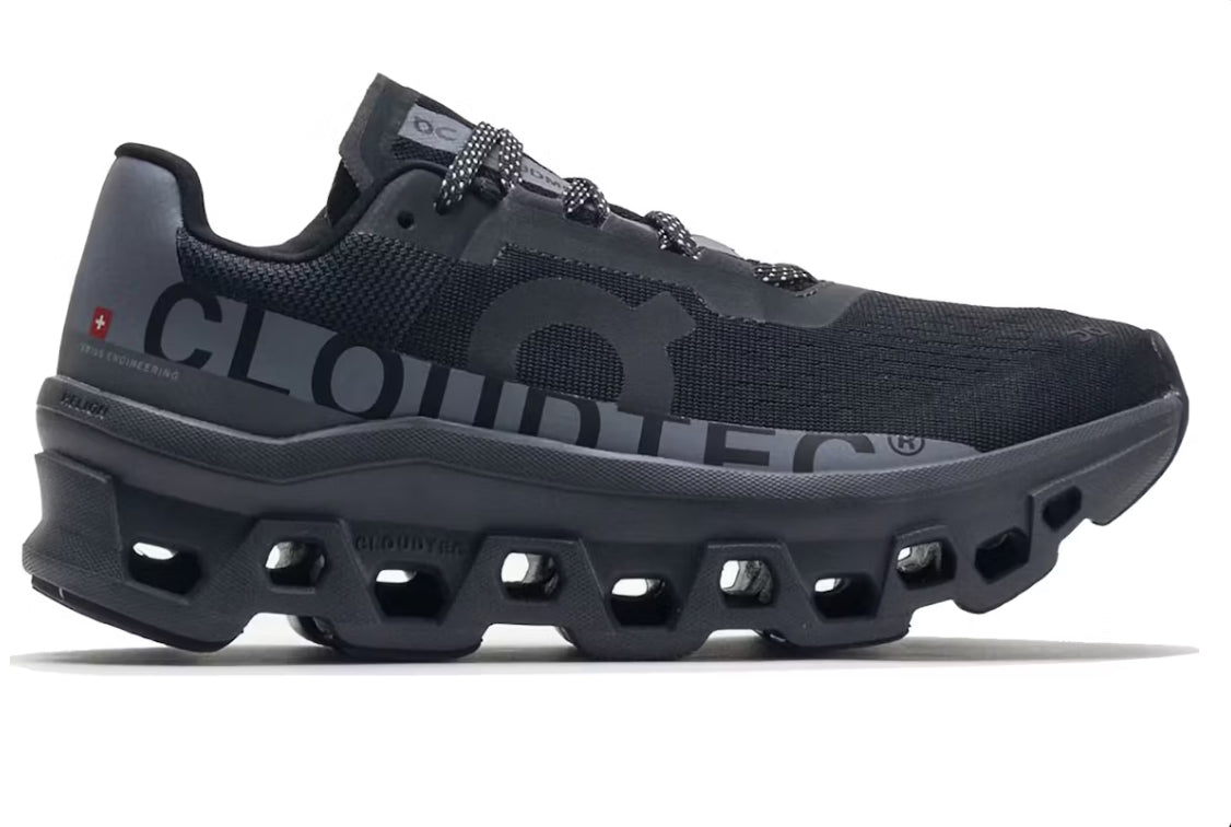On cloudmonster Lumos (black)