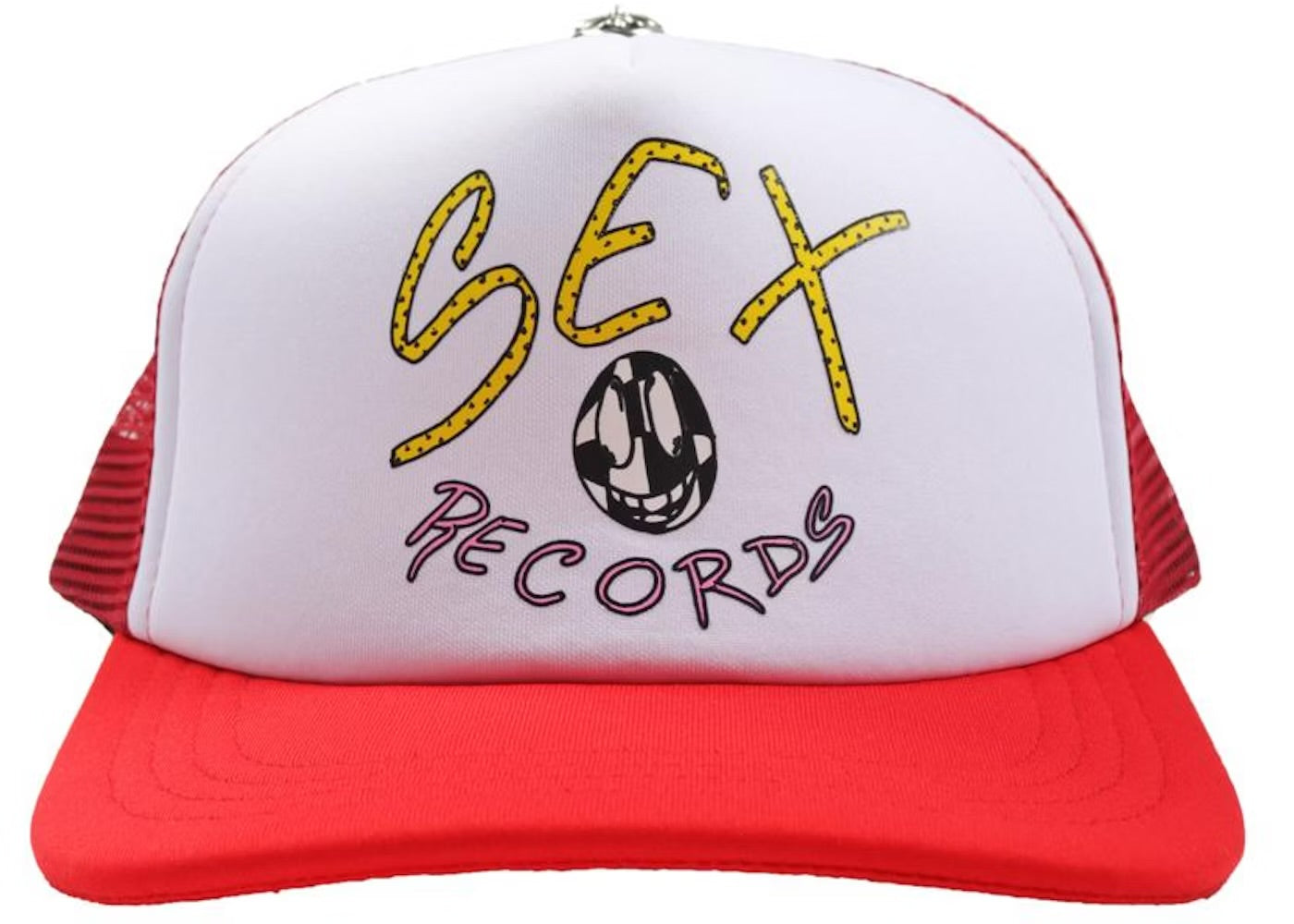 Chrome hearts s*x records trucker cap