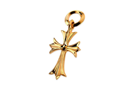 Chrome hearts tiny cross ch charm 22K