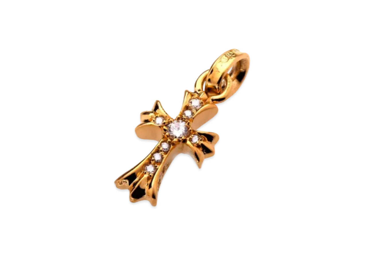 Chrome hearts 22k baby fat pave dia