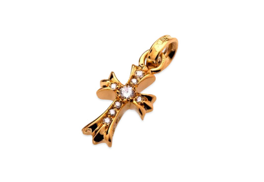 Chrome hearts 22k baby fat pave dia