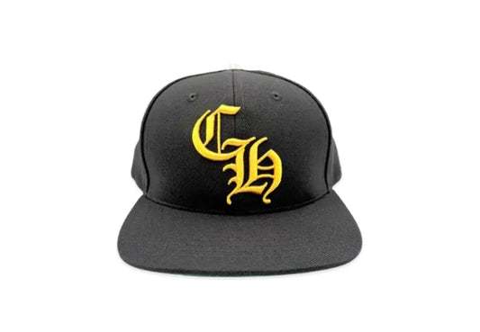 Chrome hearts CH baseball cap (black/yellow)