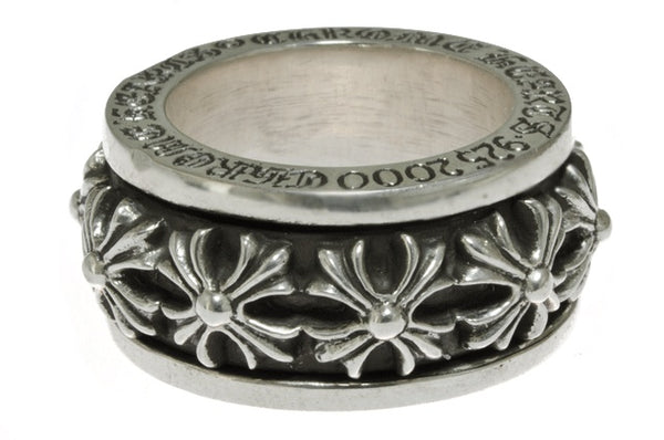 Chrome hearts "chx" spinner ring