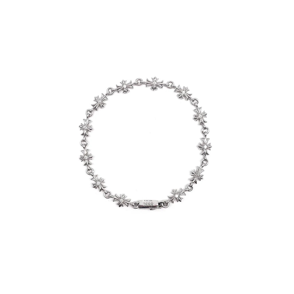 Chrome hearts tiny E bracelet 11 links