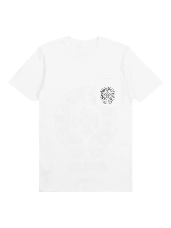 Chrome hearts horseshoe white (XL)