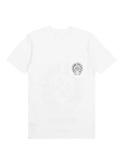 Chrome hearts horseshoe white (XL)