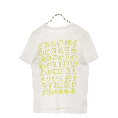 chrome hearts eyechart neon white (XL)