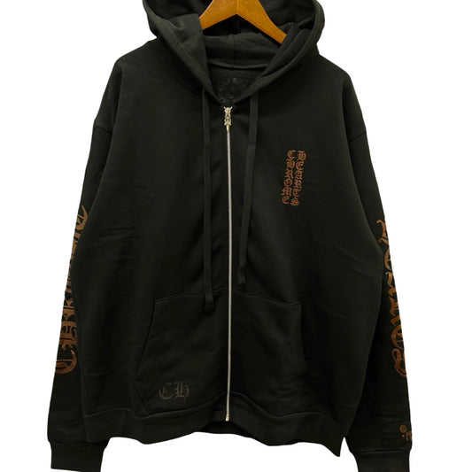 Chrome hearts vertical logo zip 1988