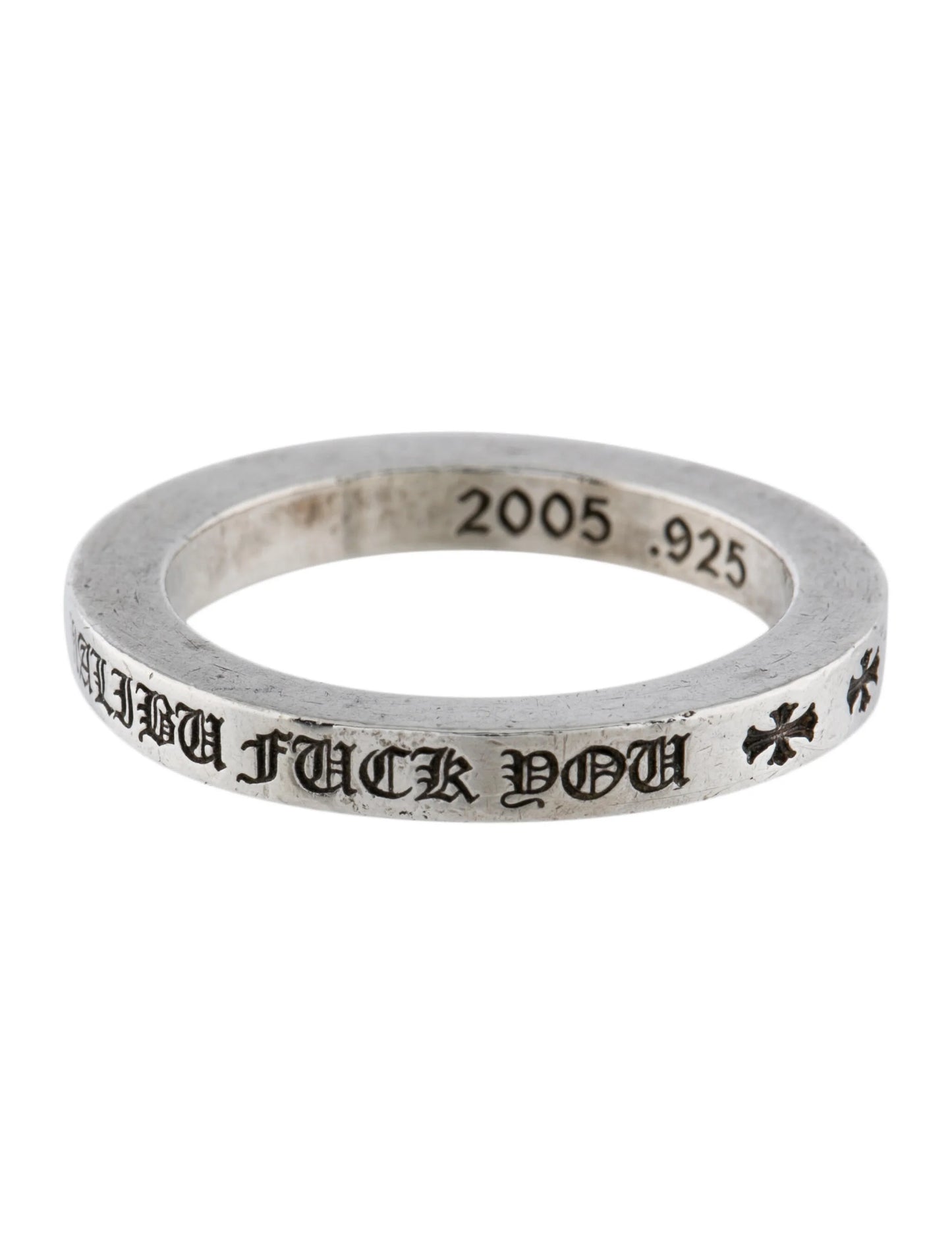 Chrome Hearts Malibu Fuck You Spacer Ring (10)
