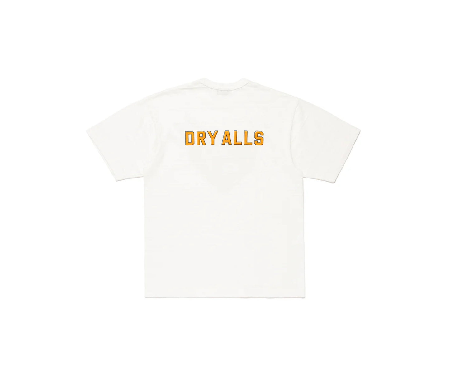 Human made heart logo tee (white/yellow)