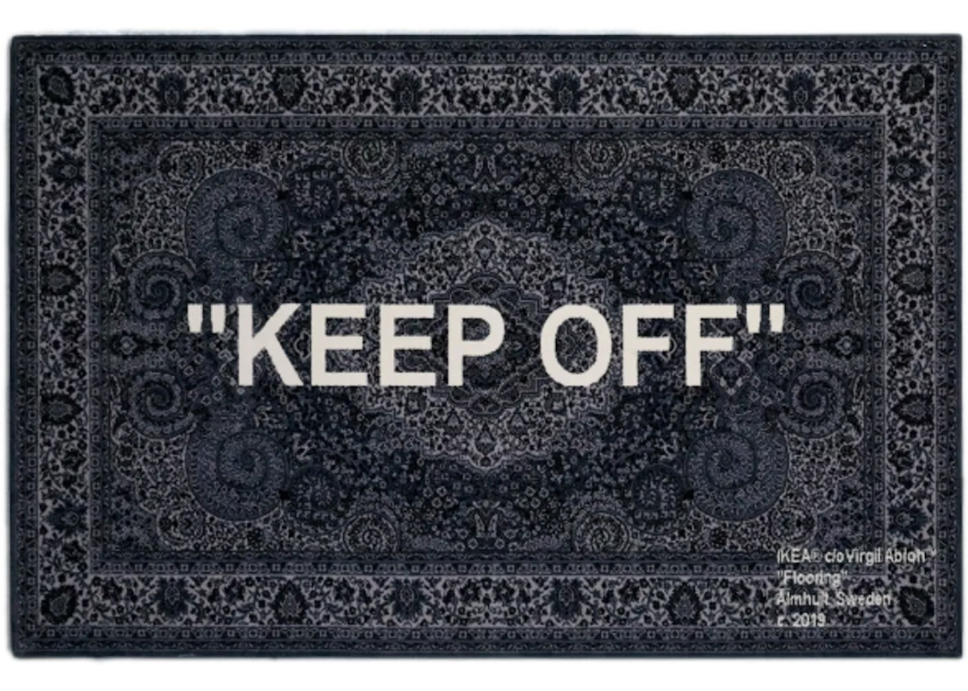 OFF-WHITE x IKEA keep off rug