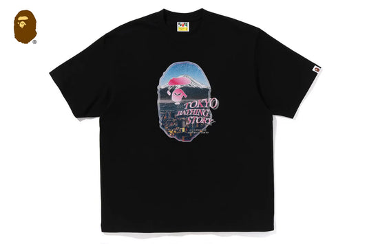 Bape big head tokyo story tee