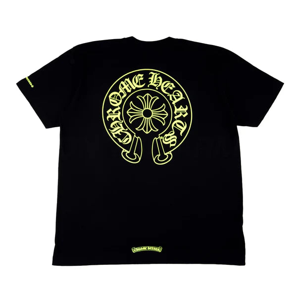 Chrome Hearts Horseshoe Black Neon Lime (M)