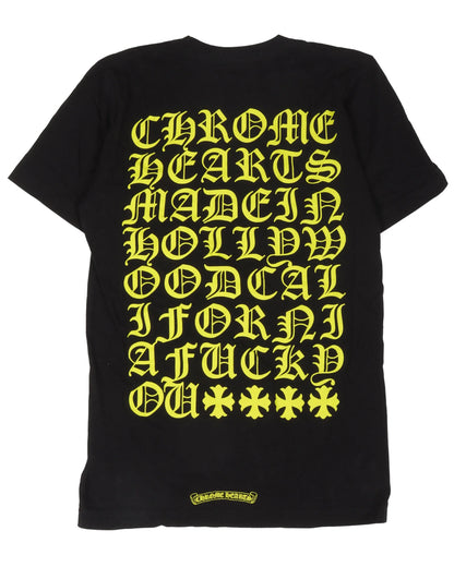 Chrome Hearts Eye Chart Neon Lime (L)