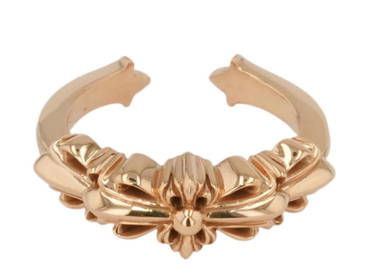 Chrome Hearts Baby Classic Double Floral Ring 22k (7US)