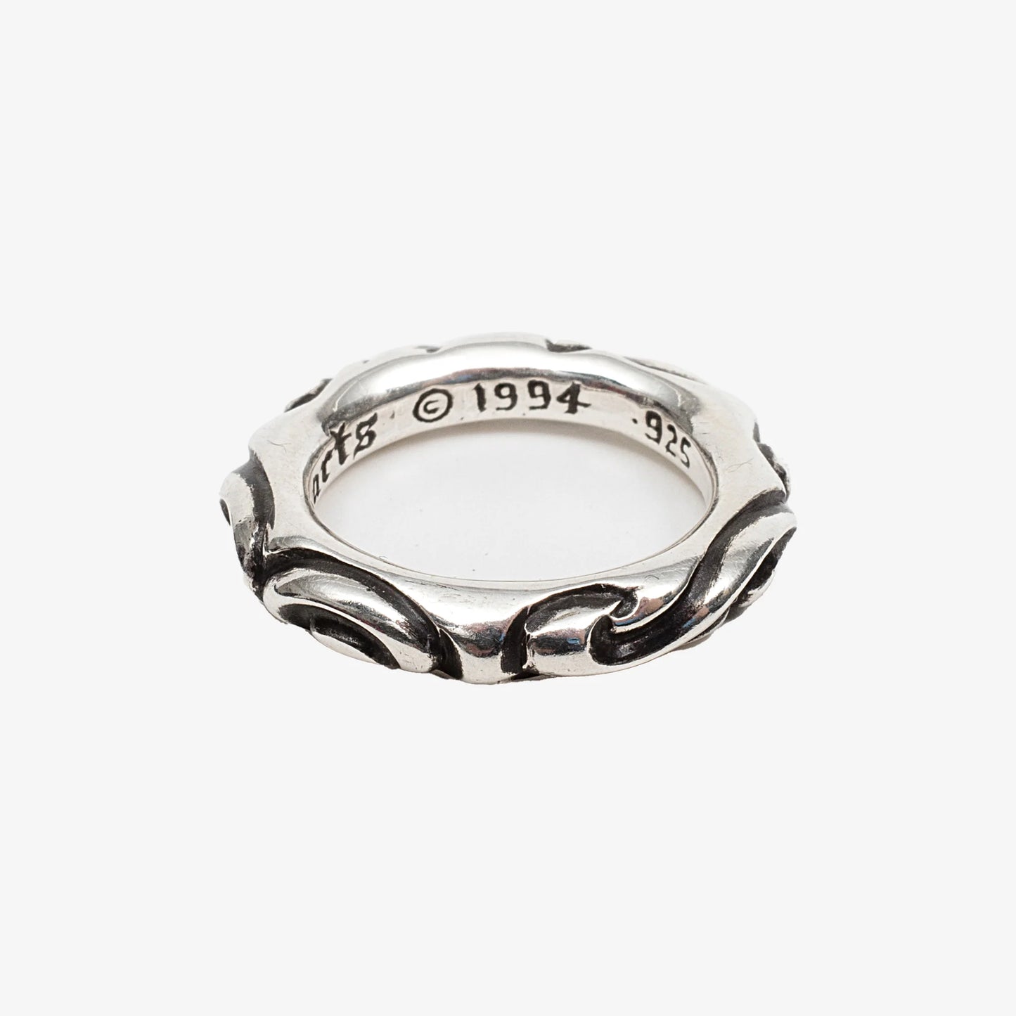 Chrome Hearts Scroll Band Ring .925 (10US)