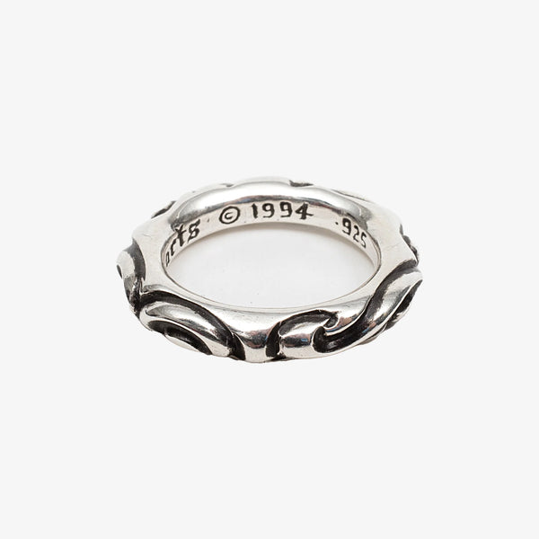 Chrome Hearts Scroll Band Ring .925 (10US)