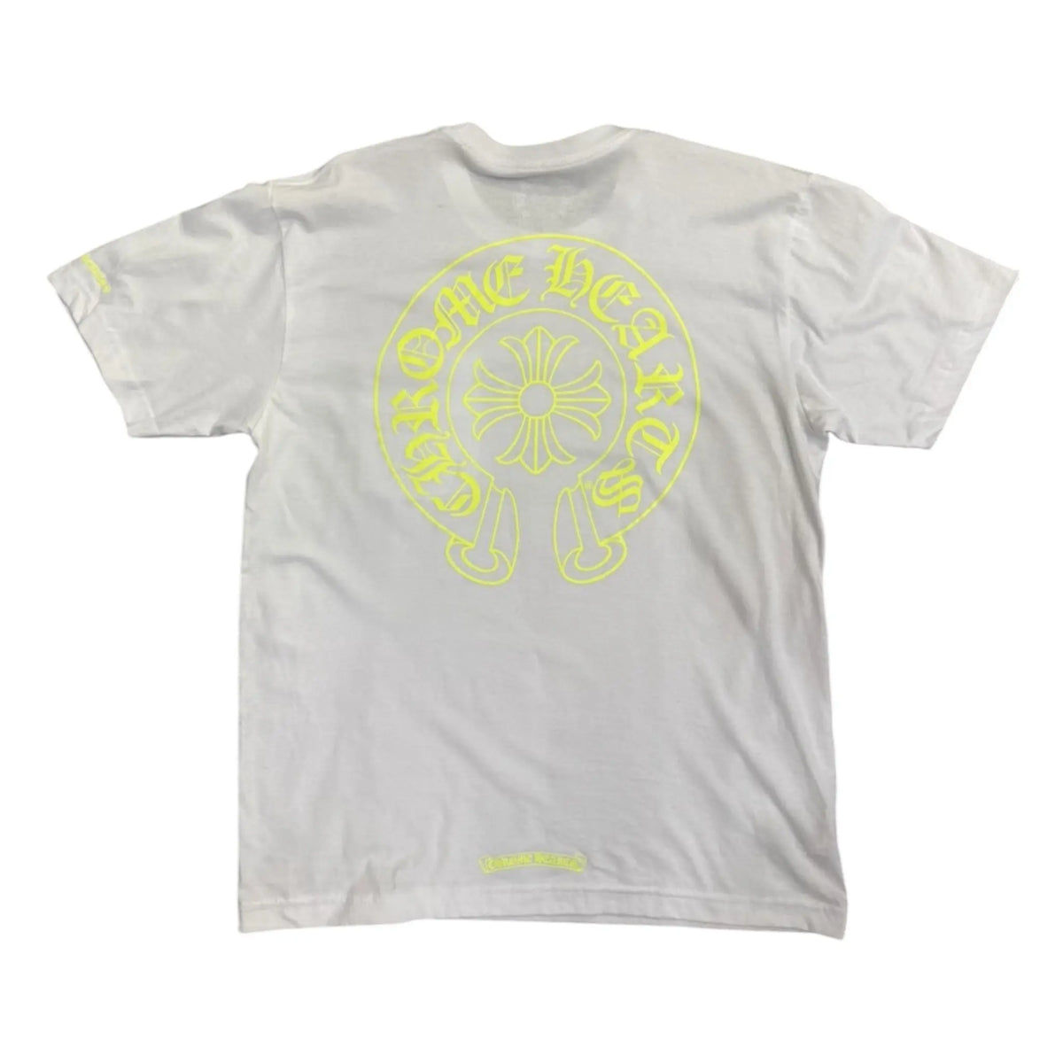 Chrome Hearts Horseshoe Neon Lime Tee (M)