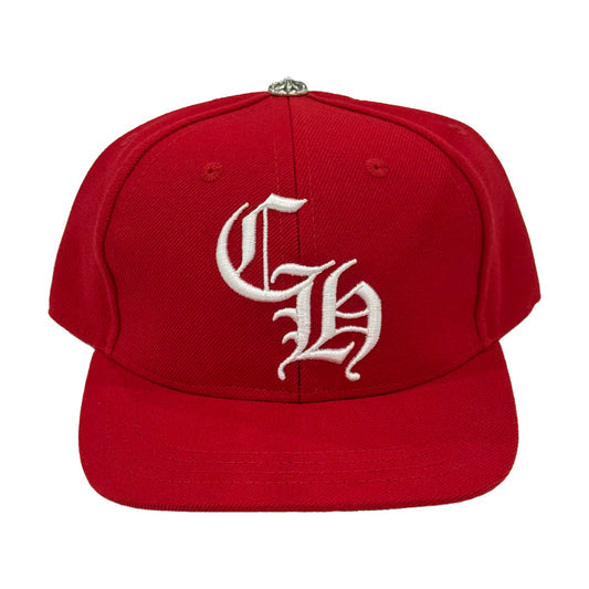 Chrome hearts baseball cap (red)