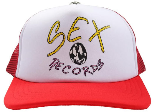 Chrome hearts s*x records trucker cap