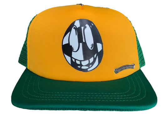 Chrome hearts matty boy smiley trucker cap