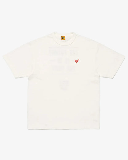 human made heart badge