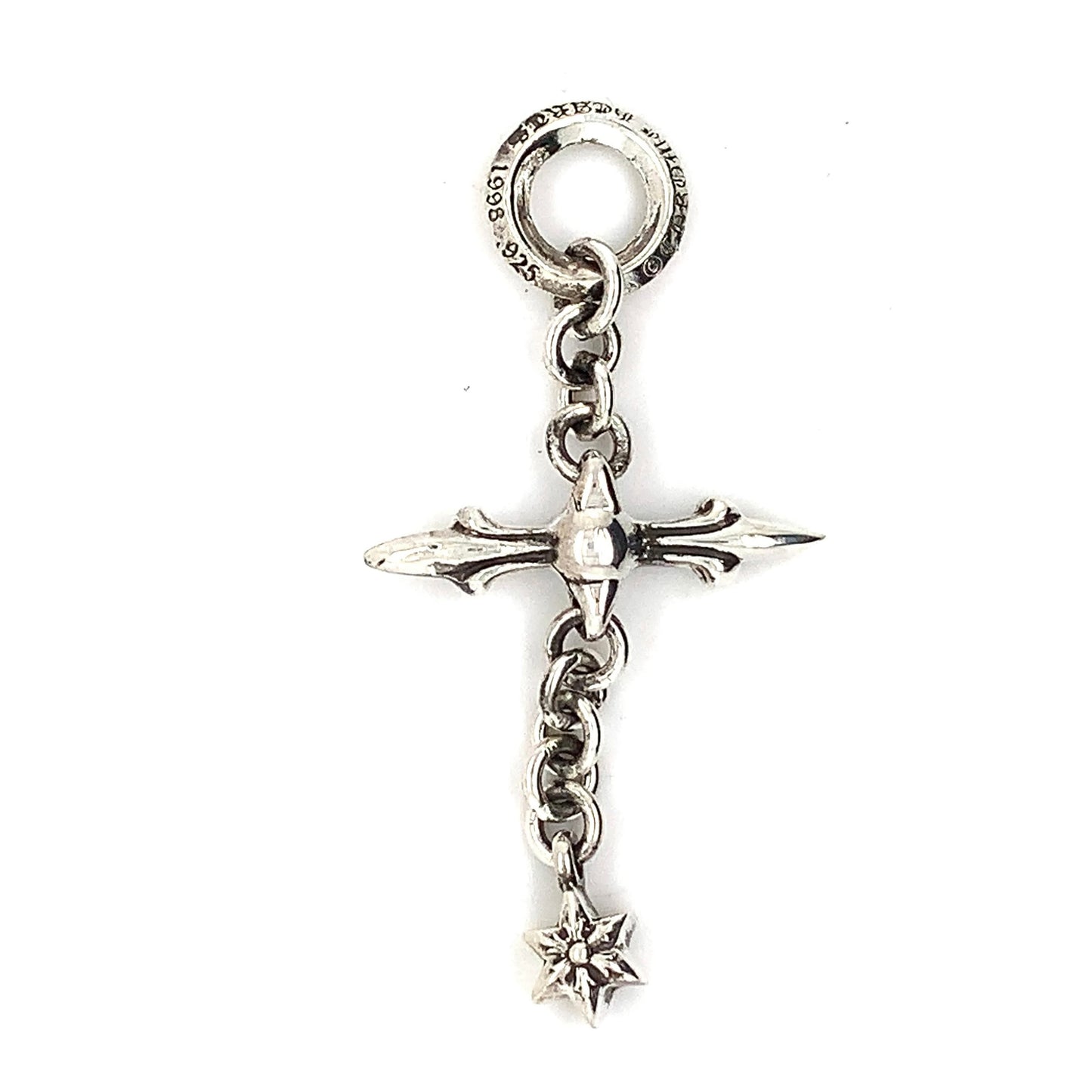 Chrome Hearts Roly Cross Pendant .925