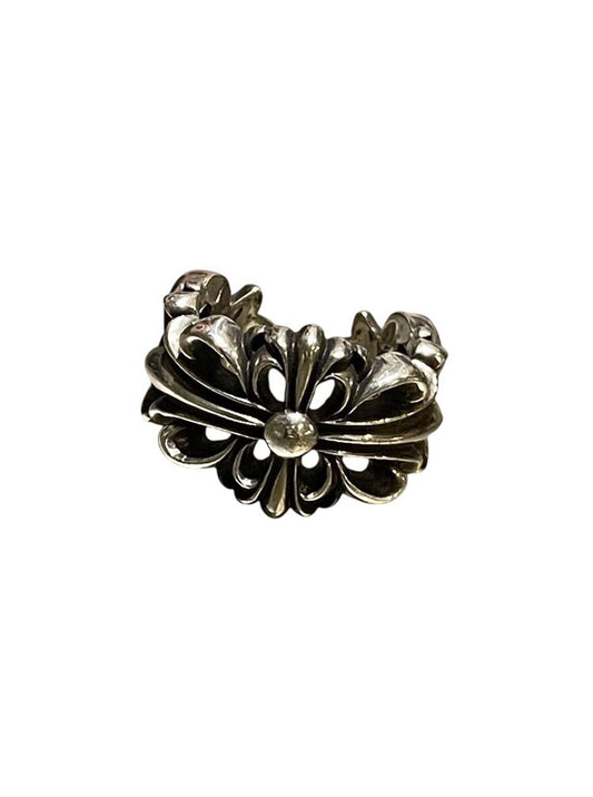 Chrome Hearts Double Floral Ring (7US)
