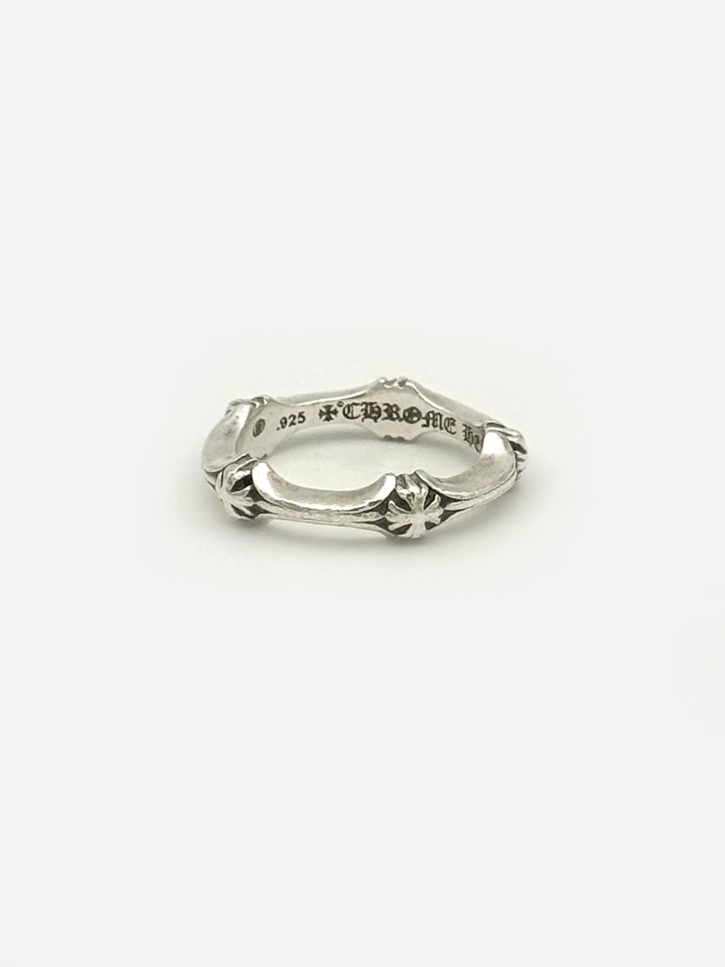 Chrome Hearts Plus and Bone Ring (8US)