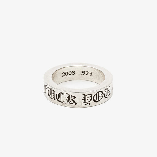 Chrome Hearts Fuck You Spacer Ring (9.5US)