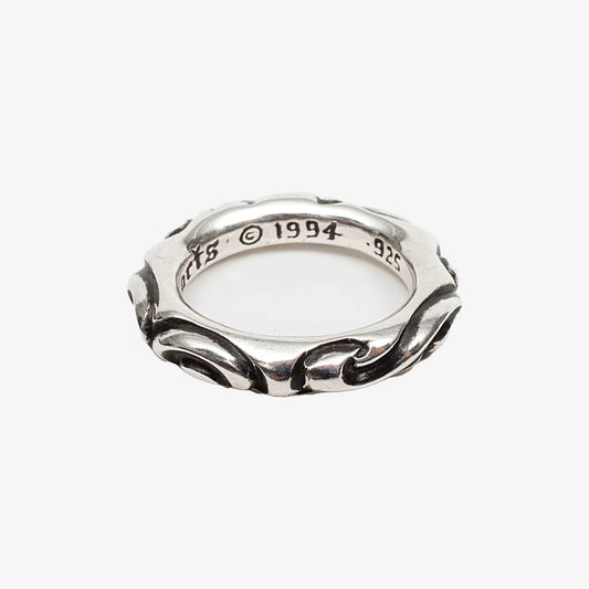 Chrome Hearts Scroll Band Ring (9.5US)
