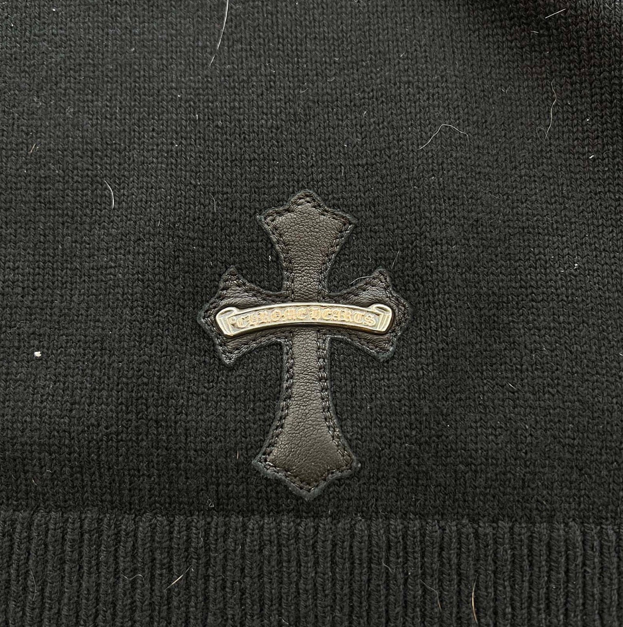 Chrome Hearts Ynot Cashmere Hoodie (L)