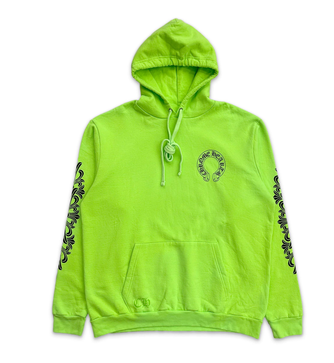 Chrome hearts Miami Exclusive hoodie “lime green”