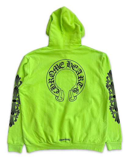Chrome hearts Miami Exclusive hoodie “lime green”