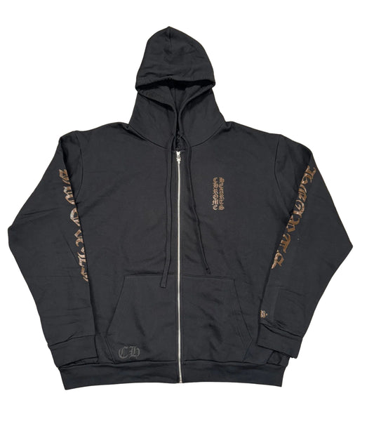 Chrome hearts zip Vertical logo 1988