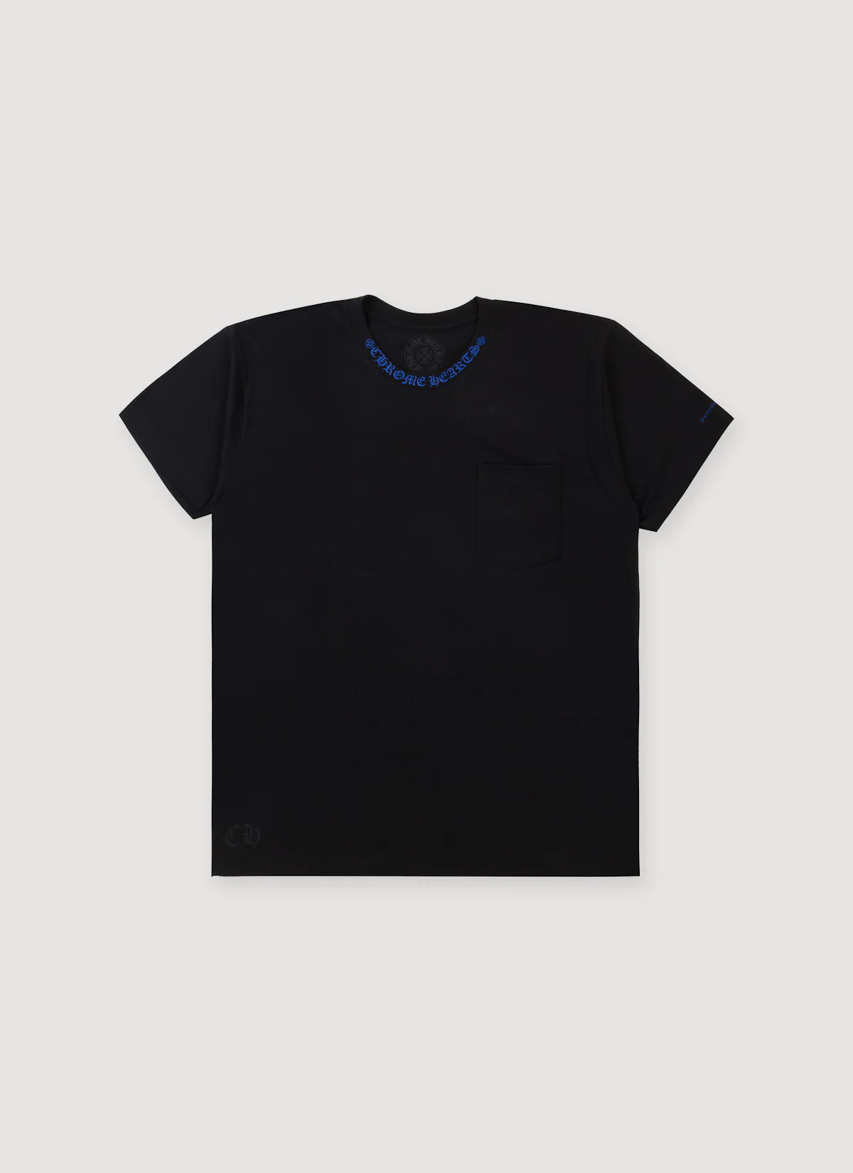 Chrome hearts neck logo blue XL