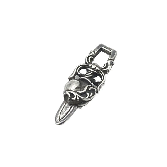 Chrome Hearts Dagger Heart Pendant .925