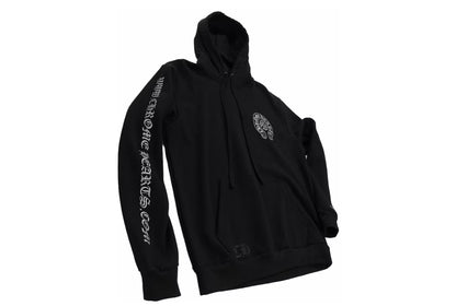 Chrome hearts horshoe hoodie silver