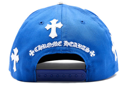 Chrome hearts "dodger" leather patch cap