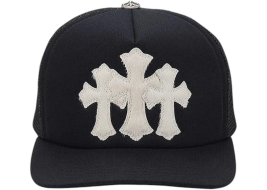 Chrome hearts pony hair trucker cap