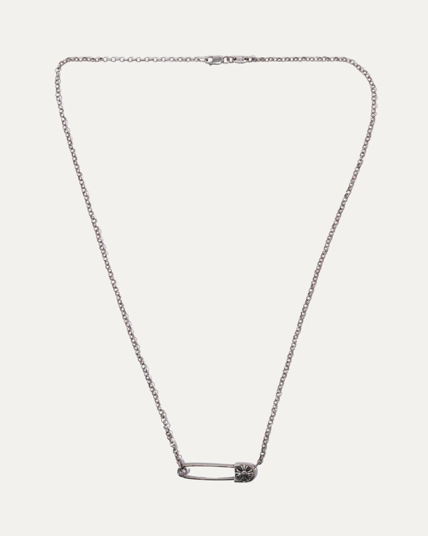 Chrome hearts safety pin pave dia