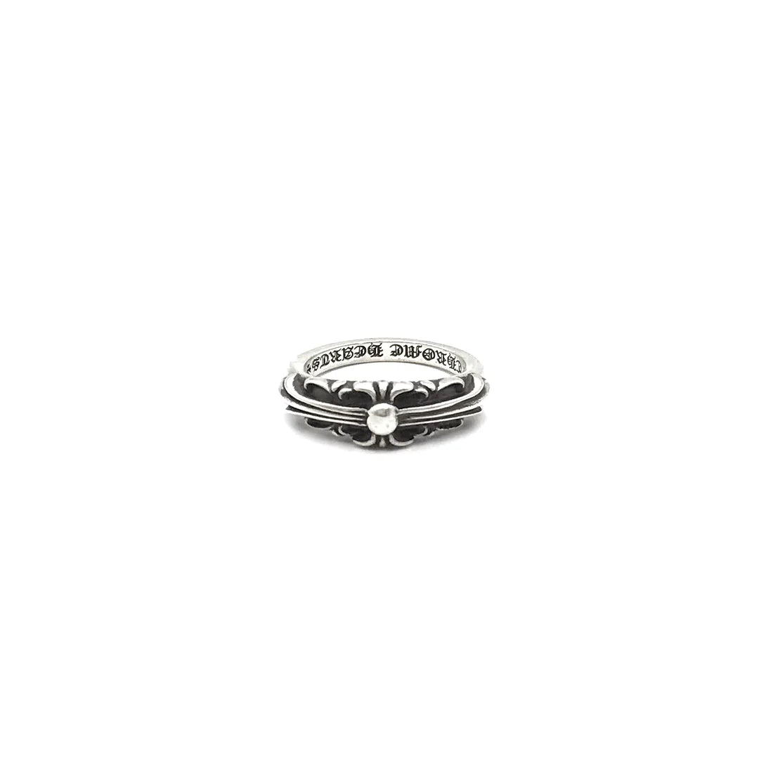 Chrome Hearts Classic Floral Ring (4US)