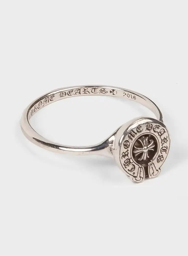 Chrome Hearts Horseshoe Bubblegum Ring (6.5US)