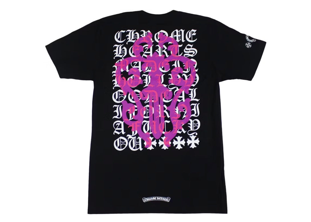 Chrome Hearts Vine Dagger Eyechart Tee (L)